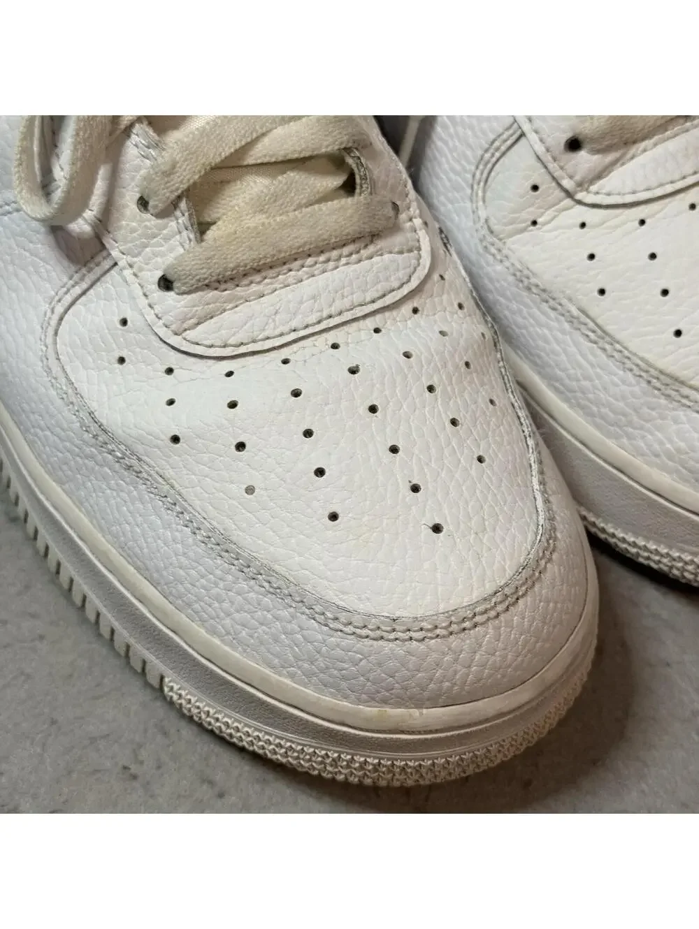 Nike Air Force 1 Low White Black CT2302-100 Men’s Size 14 Sneakers Shoes